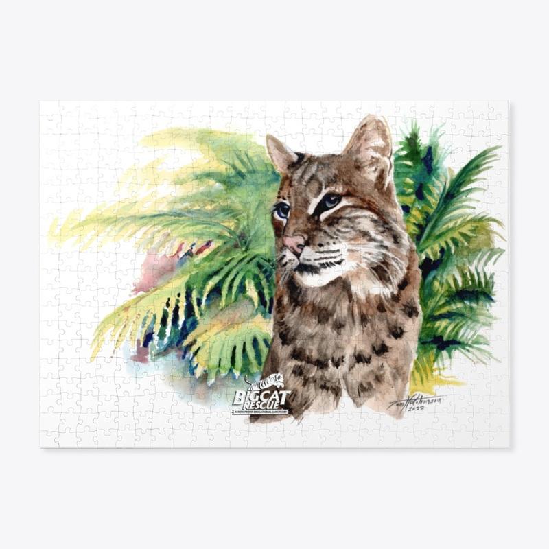 Shiloh Bobcat Watercolor